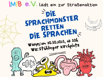 Gemeinsam suchen wir die kleinen Sprachmonster von Freiburg!